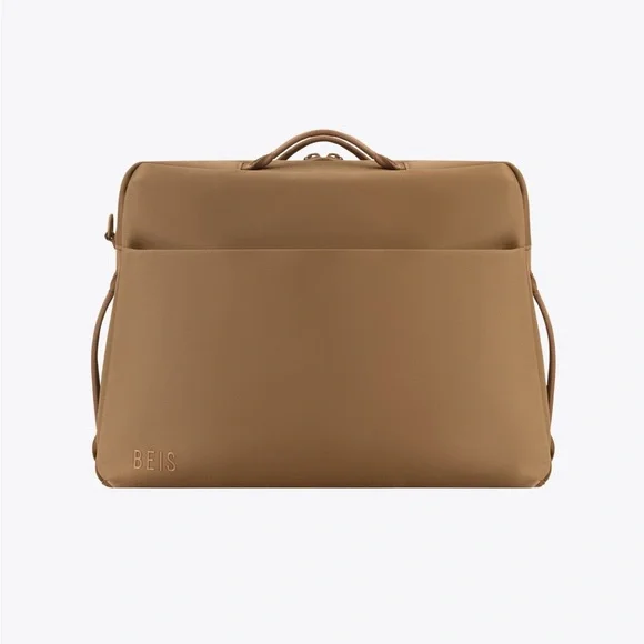 Beis The Ultimate Travel Duffle in Camel NEW - Picture 3 of 5